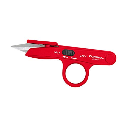 Corona FS 4110 Hydroponic Finger Micro Snips , Red