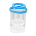 Fish Breeding Box Aquarium Floating Breeder Incubator Holder Isolation Container with Hole Lid Easy Setup Clear pp Material Suitable for Guppy Betta, Blue - color: blue