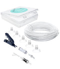 Aquarium CO2 Proof Tubing Flexible Kink-Resistant PU Tube 3/16" (16.4ft), Clear - color: Clear with storage box