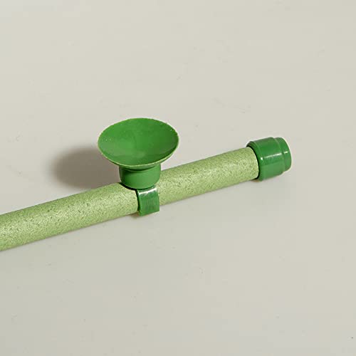 Quickun Aquarium Air Stone Bubble Wall Tube Oxygen Diffuser Bar Decor Accessory for Fish Tank 28 Inch Length,1PCS - color: Green, size: 28 inch