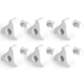 A20215 Replacement Lid Fastener Kit Compatible with Fluval FX6 FX5 FX4 FX2 Canister Filters, for Aquarium Filter Lid Lock Clips Accessories, Filter Parts with 6 Fasteners & 12 Barrel Nuts, 6 Pack