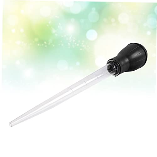 BESPORTBLE 2pcs Fish Tank Pipette Cleaner Hydrating Pour Sponge Drain Cooler Pump Kit Aquariums Pond Dropper Dispenser Filters Canister Vacuum Heater Aquarium Pipette Black - color: Black