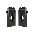 Aquarium Light Risers for Fluval Plant & Marine 3.0 & 2.0 LED | Heat-Resistant Polymer Stand | Toolless Easy Install (5-Inch) - size: 5-Inch