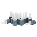 AQUANEAT Aquarium Air Stones 0.6 inch 12Pack, Bubble Stone, Fish Tank Airstones, Aerator Stone Bubble Diffuser, Air Pump Accessories for Aquariums, Fish Tanks, and Hydroponics - size: 0.6 inch