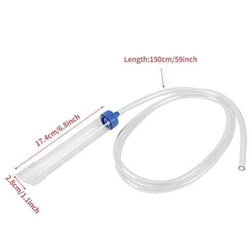 KUIDAMOS Aquarium Manual Water Changer Gravel Cleaner Siphon Tube Fish Tank Tidyning Tool Fish Tank Gravel Cleaner Aquarium Vacuum Siphon Fish Tank Drainer Gravel Cleaners