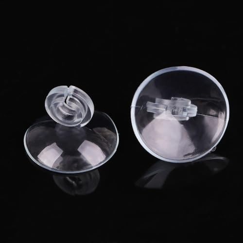 Transparent Aquarium Suction Cup Holders, 10 Pack, for Fish Tank Tubing, Pumps and Filters