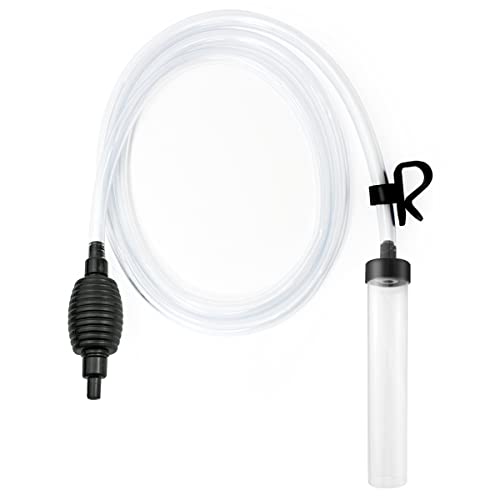 7ft Aquarium Siphon Vacuum Cleaner for Fish Tank Cleaning Gravel & Sand