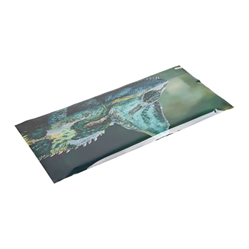 Aquarium Background PVC 3D Effects Fish Tank Decoration Picture, Self Adhesive Aquarium Sticker with Realistic Design, Non Durable Background for Freshwater (91 * 50CM) - size: 91*50CM
