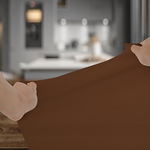 Silicone Mat for Kitchen Counter, Silicone Mat Trimable to Size (Brown, 15.7×11.8inch-2pcs), BPA-Free Silicone Placemat, Heat-Resistant NonSlip Table Mat for Air Fryer, Countertop Protector Mat - color: Brown, size: (M1 - 15.7''x 11.8‘’x 0.04'')