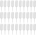 300 Pieces 4ml Cupcake Pipettes, Food Grade Plastic Disposable Pipettes Mini Liquid Injector (300-A) - color: 300-A