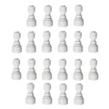 20 Pack 1/4" to 3/8" OD Push to Connect Reducer Union - Straight Tube Fitting Kit for RO Water System & Filters - style: 3/8" -1/4"straight connect(20)