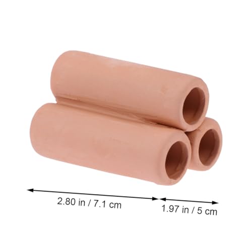 Cultivating Container Moss Tube Mineral Tube Ceramic Plant Pot for Aquarium