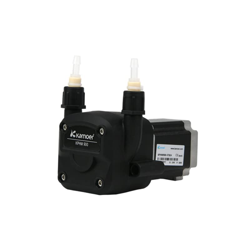 Kamoer KPHM900-ST-B24 High Flow 100-900ml/min Peristaltic Pump 24V High Precision Adjustable Speed Stepper Motor Liquid Dosing Pump with BPT Tube - style: KPHM900-ST-B24 Stepper Motor