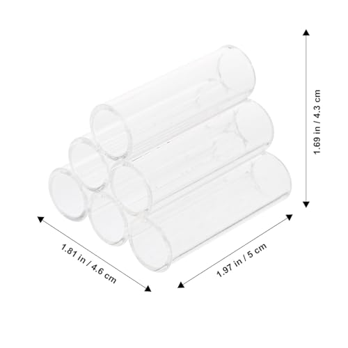 Crystal Shrimp House Acrylic Shrimp Cave Aquarium Décor Shelter Hideaway Stress Reduction Breeding Tube Aquatic Accessories for Fish Tank