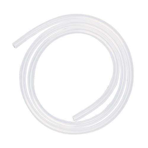 Hooshing Silicone Tubing 1/4" (6mm) ID x 8mm OD 10 Ft High Temp Food Grade Flexible Pure Silicone Rubber Tubing Hose for Water Pipe Home Brewing Winemaking Pump Transfer - size: 6mm ID x 8mm OD, style: 10 Ft/3.05M