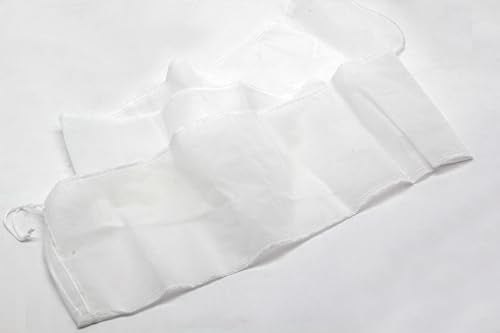 HFS(R) Nylon Mesh Filter Socks 53 Micron, Industrial Bag Filters, 8" Width, 52" Length, Fit 4" I.D., 48" Length Spools or Columns - size: 4x48"-53Micron