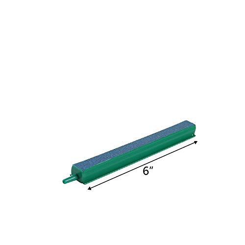 Fish Tank Air Bubble 3-Piece Air Stone Bars for Aquarium,Air Stone Bar Hydroponics with Connectors (6 inch) - size: 6 inch 3 pcs