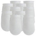 ALEGI 10Pack Aquarium Filter Socks 4 inch by 7 Inch Long, 200 Micron - 4 Inch Ring Aquarium Felt Filter Bags - size: 4 by 7 In - 10Pack