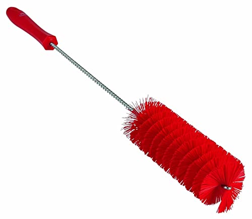 Vikan 53794 Tube Brush,2",PP/PBT,Red - color: Red, size: 5379
