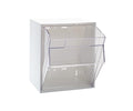 Bin Unit,1 Tip Out Bin,White - size: 14" H x 12" W x 12" D, style: 1 Drawers Tip Out Cabinet White