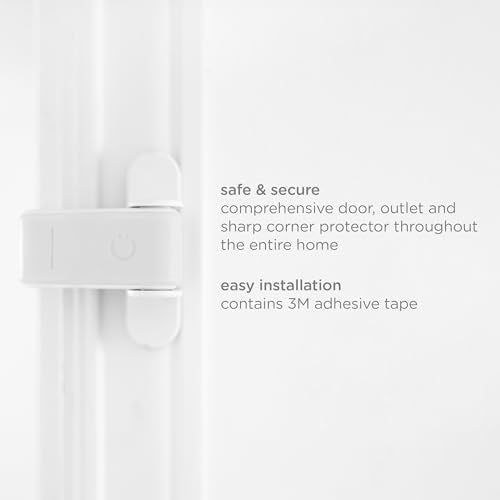 Ubbi Safety Bundle, Safeguarding and Baby Proofing Set, Includes 36 Outlet Covers, 16 Table Corner Protectors and 2 Pinch Guards, Child Safety Kit, White - size: One Size, style: White Safety Bundle