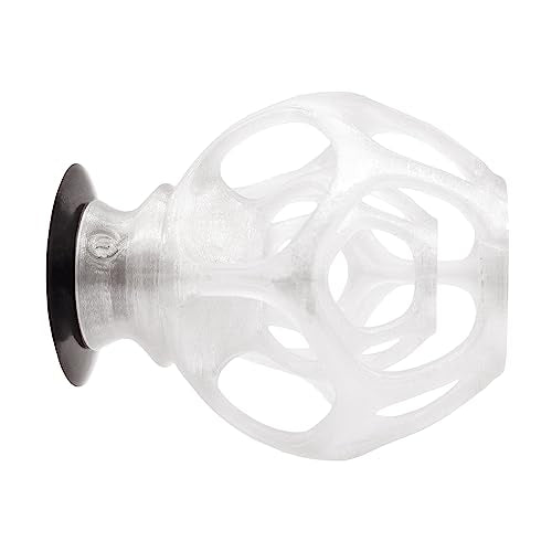 Maze Shrimp Hide | Baby Shrimp Protector & Swim-Through Hideout – Aquarium Plant Holder & Fish Tank Decor with Suction Cup (Clear White, Mini) - color: Clear White, size: Mini