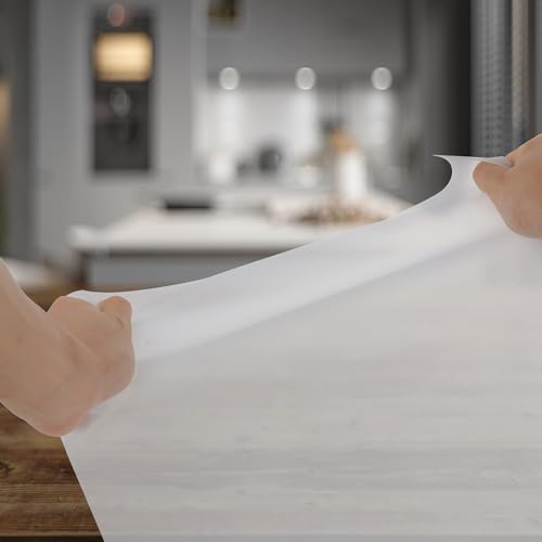 Silicone Mat for Kitchen Counter, Heat-Resistant BPA-Free Nonslip Surface, Trimmable Countertop Protector for Air Fryer (Translucent, 15.7×11.8inch-4pcs) - color: Translucent, size: (M2 - 15.7''x 11.8‘’x 0.04'')