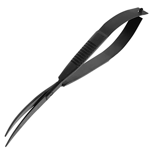 KESYOO 2pcs Household Aquascaping Scissor Tool Spring Scissors for Fish Tank Plant Trimming Aquatic Plant Scissors for Aquarium Maintenance and Pruning