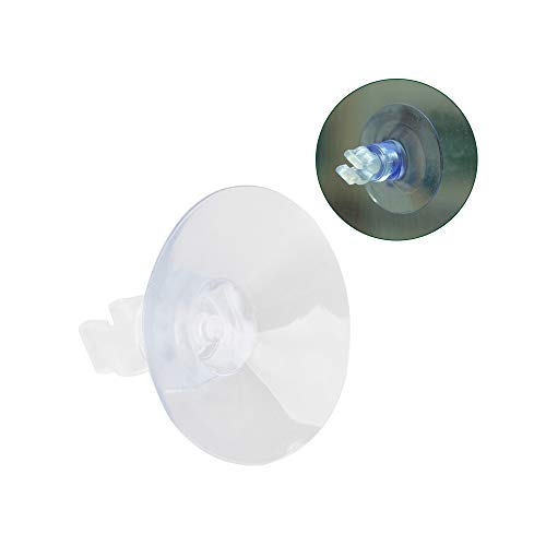 Aquarium Suction Cups 20pcs Clear Airline Tube Clips Holders Clamps 3/16 '' for Fish Tank Tubing