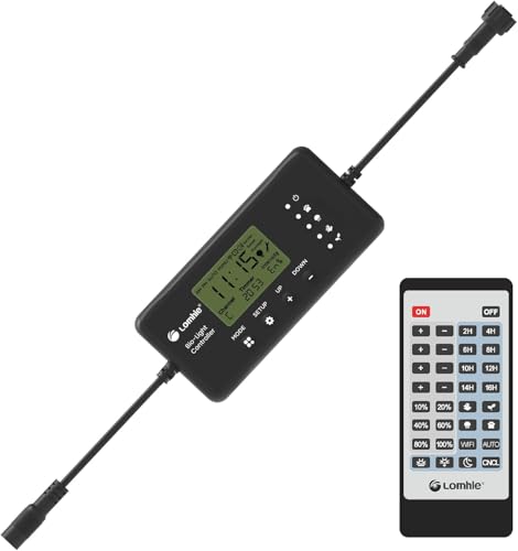 Lominie Programmable WiFi Controller 2.0 LED Aquarium Light with Ramp Timer Dimmer Remote Control - size: WIFI-2.0
