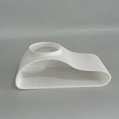 Underwater Tube Tunnel For Aquariums With Safe Cavity For Fish Shrimp Loaches To Explore And Rest In Stimulating Habitat Setup(Large White) - color: White, size: youth large / 11-13