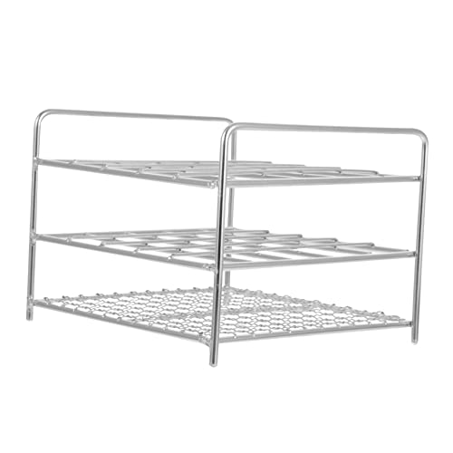 1Pc Test Tube Rack Laboratory Tube Holder with and Easy to Store and Clean for Scientific