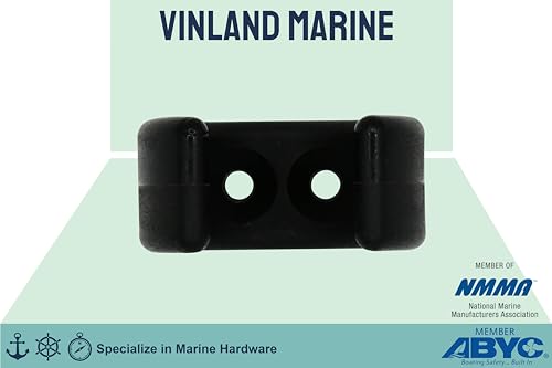Vinland Marine Boat Stowage Clip for Ø1, Ø1-1/4, Ø1-1/2, Fishing Tool Holder, Fishing Rod Holder Clips, Boat Hook Holder Boat Ladder Clip Boat Paddle Holder Boat Tool Holder - size: For Ø1-1/4"
