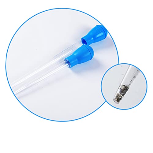 POPETPOP 2Pcs Manual Fish Tank Cleaner Kit Aquarium Pipette Dropper for Waste Removal and Water Change Durable Coral Feeder Tool for Easy Aquarium Maintenance