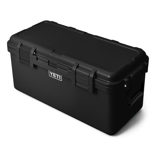 YETI LoadOut GoBox Collection, Divided Waterproof Cargo Case, Dry Box, Camera Case, Fishing Tackle Box - color: Black, size: GoBox 60