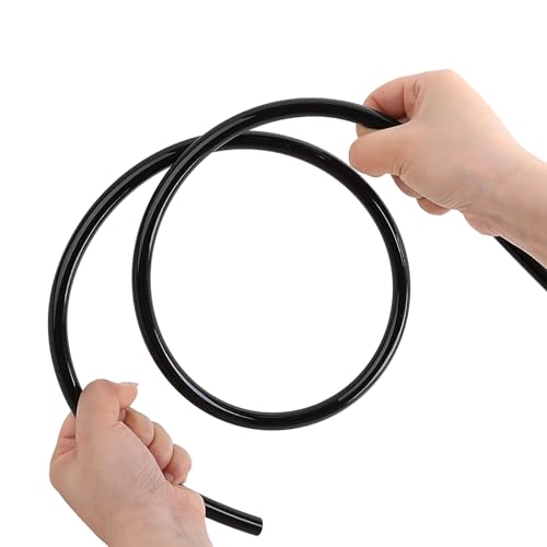 LokoCar Nylon Air Line 100ft 3/8" OD Pneumatic Nylon Tube DOT Approved SAE J844 Airline For Air Brake Tubing or Fluid Transfer Black - size: 3/8" OD 100 Feet