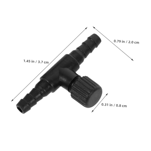 Cabilock 10pcs Adjustable Shape Aquarium Air Valves for Fish Tank Oxygen Pump Plastic Controllers for Airline Tubing Enhance Airflow and Oxygen Supply Efficiency in Aquaculture and
