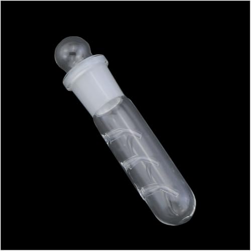 DGZZI Three Holes Transparent Glass Plankton Trap Aquarium Cleaning Supplies Fish Tank Catcher