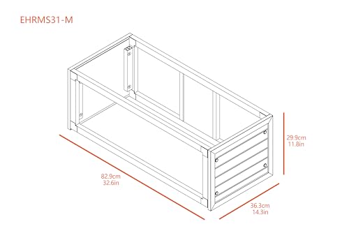 New Age Pet ECOFLEX Two Medium Reptile Enclosures with Matching Stacker Combo Set in Maple - color: Maple, size: Medium