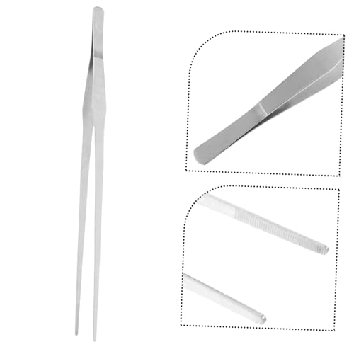 Levemolo Tweezers for Aquatic Plants Planting Clip Tool for Fish Tank Maintenance Easy Grasping of Water Plants Resistant Aquarium Accessory
