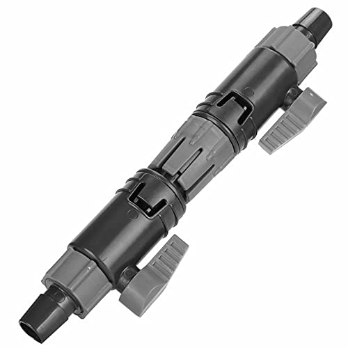 Yctze Aquarium Water Regulating Valve, Aquarium Hose, Double Tap Quick Connector, Aquarium Pipe Connector, Aquarium Filter Connector, Aquarium Plastic Connector - size: K-16/22mm