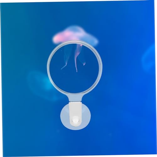 Aquarium Glass Cup Multifunctional Viewer for Small Fish Plants and -Landscapes for Detailed Observation Fish Tanks
