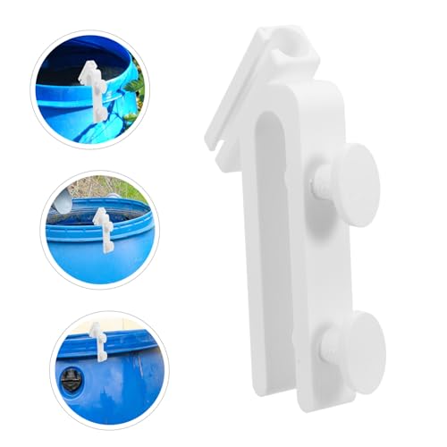 2pcs Bucket Hose Holder Bracket for Aquarium Water Changers Hose Organizer with Easy Mounting for Home Fish Tank Maintenance and Storage