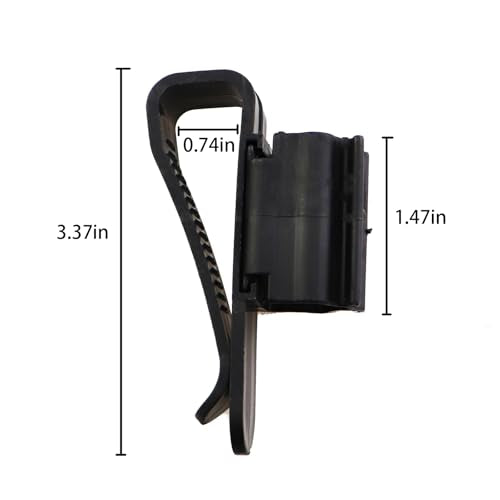 6PCS 9.7x5.3cm Black Hose Holders Adjustable Fish Tank Hose Clamp Aquarium Hose Clamp ABS Plastic Clip Suitable for Pipe with a Diameter of 8-16mm