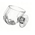 Naroote Suction Cup Aquarium Planter Transparent Acrylic Plant Holder 48x49 mm with Wide Sloped Openings for Fish Tank Shrimp Fry Xmas Moss (Large Size)