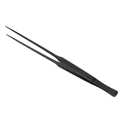 Stainless Steel Aquarium Tweezers, Aquarium Tools Kit, Aquarium Aquascaping Tool, Long Handle Fish Forceps, Aquarium Maintenance Tool for Fish Tank Plants Gravel Corals