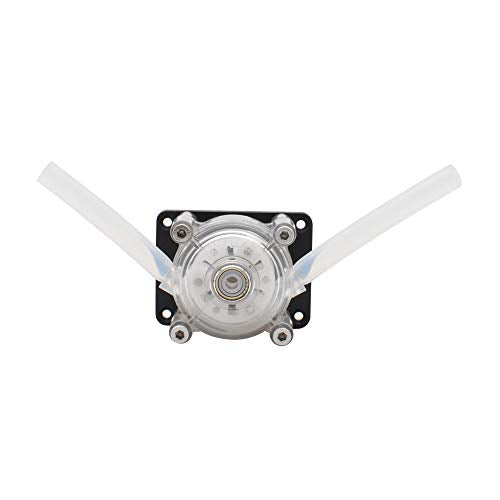 INTLLAB 12V DC DIY Peristaltic Liquid Pump Dosing Pump for Aquarium Lab Analytical 170~460mL/min - size: 170~460mL/min