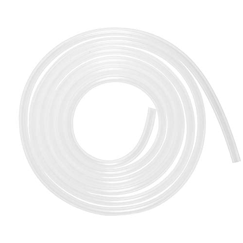 Quickun Pure Silicone Tubing, 5mm ID x 7mm OD High Temp Food Grade Tube Pure Silicone Hose Tube for Home Brewing, Beer Line, Kegerator, Wine Making, Aquaponics, Air Hose by Proper Pour (9.84 Ft) - size: 5mmx7mm, style: 9.84Ft (3meters)