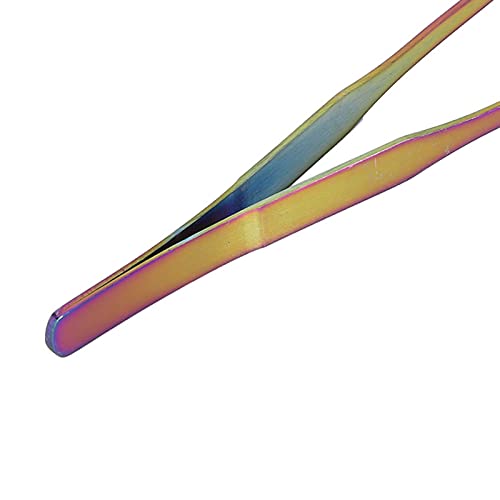 27cm Stainless Steel Aquarium Tweezers for Aquariums, Great Planting and Feeding Pliers Tools (Clip Folded 27cm)