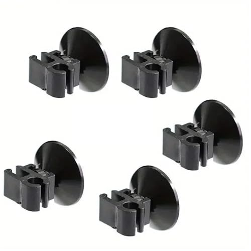 20Pcs Aquarium Fixed Suction Cup Oxygen Tube Power Line Clip Filter Wire Organizer Double Headed Double Card